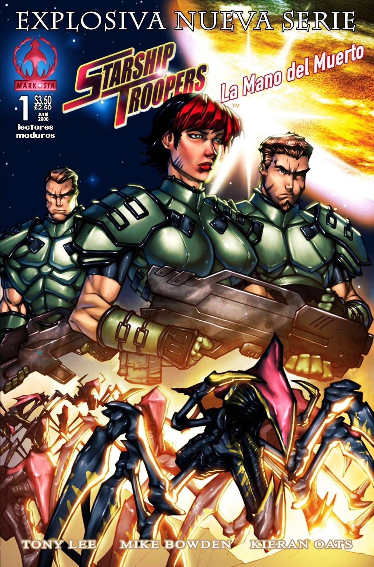 Portada ampliada de STARSHIP TROOPERS