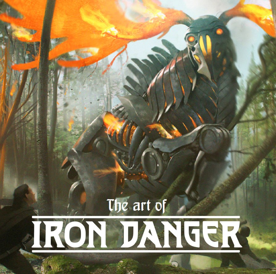 Portada ampliada de The art of IRON DANGER