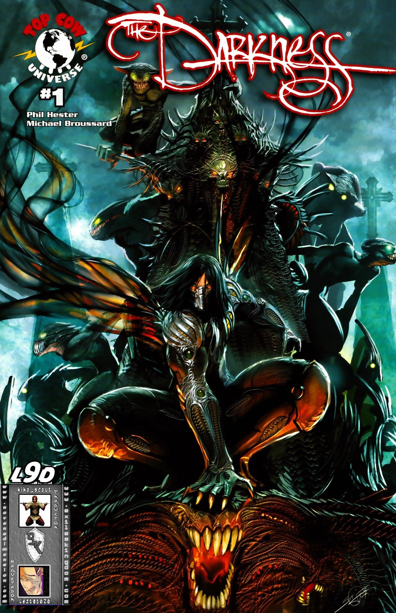 Portada ampliada de The Darkness