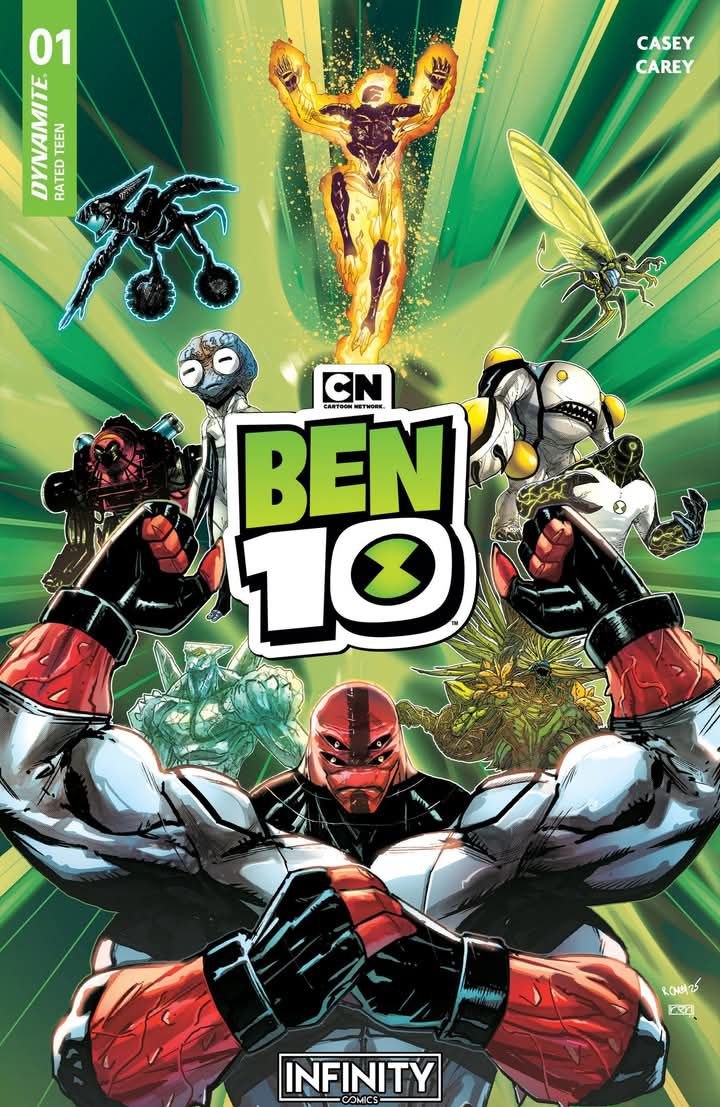 Portada ampliada de BEN 10