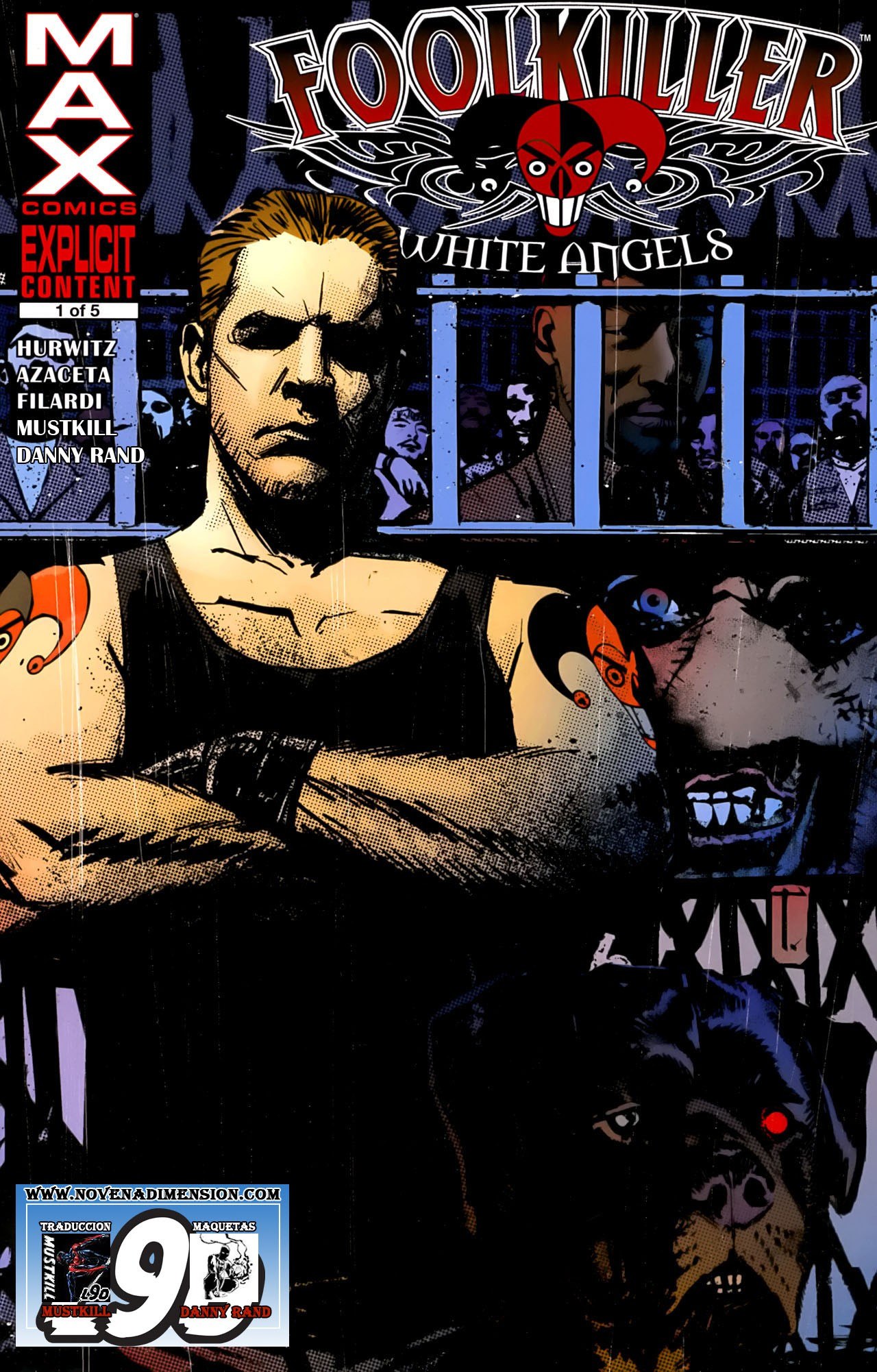 Portada ampliada de Foolkiller: White Angels