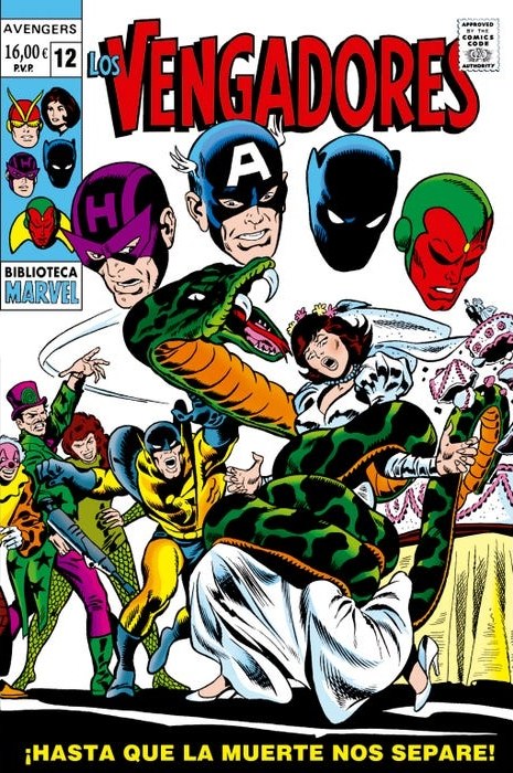 Portada ampliada de Los Vengadores