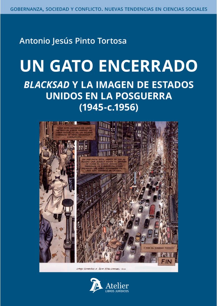 Portada ampliada de UN GATO ENCERRADO BLACKSAD Y LA IMAGEN DE ESTADOS UNIDOS EN LA POSGUERRA (1945-c.1956)