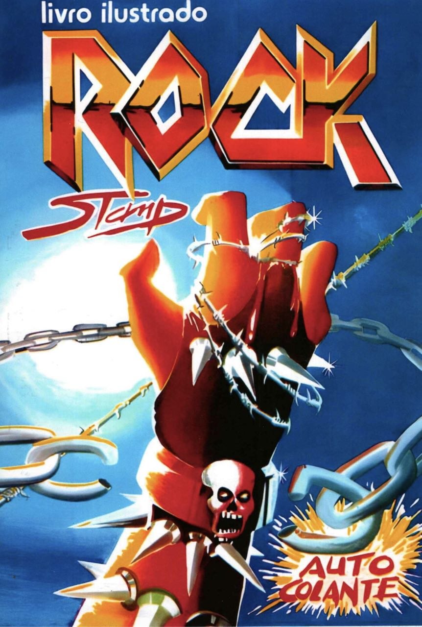 Portada ampliada de Rock Stamp 1983