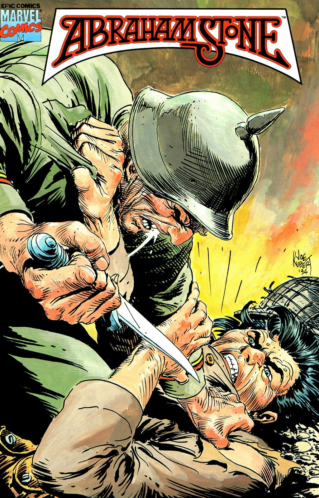 Portada ampliada de Abraham Stone Vol1 USA