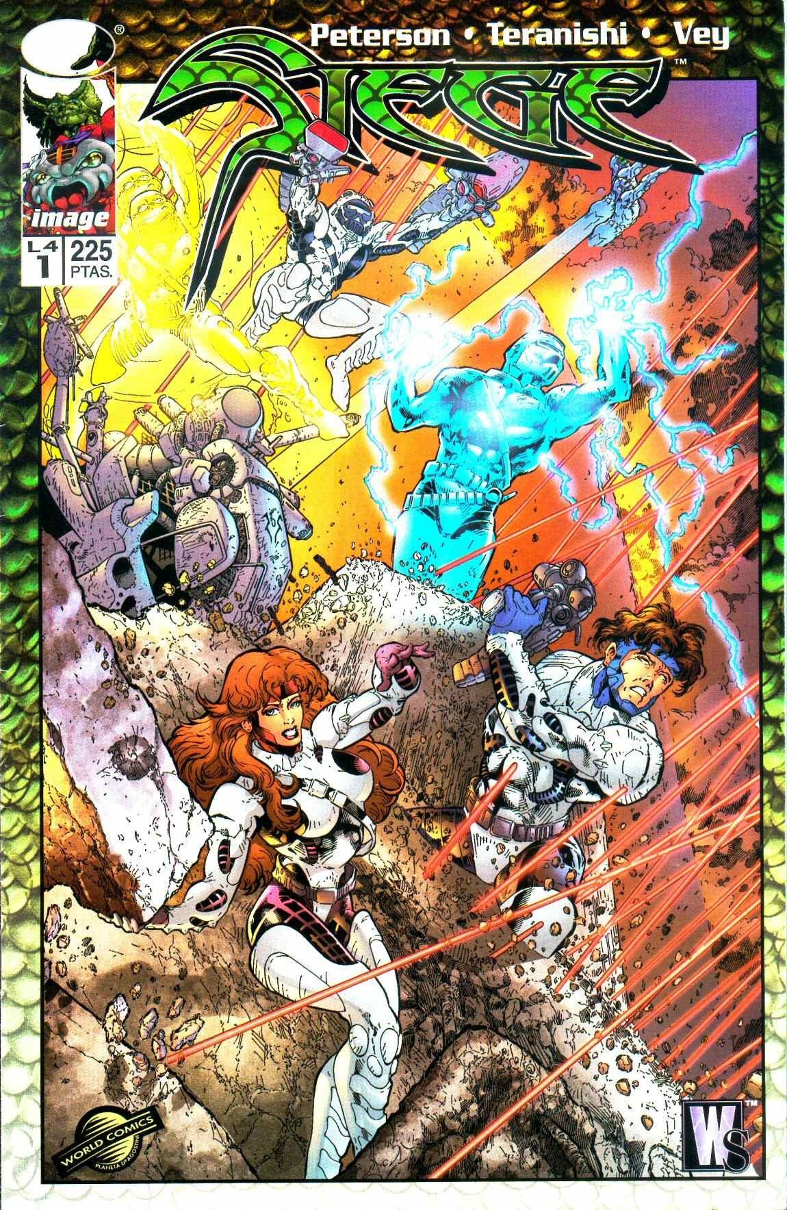Portada ampliada de Siege