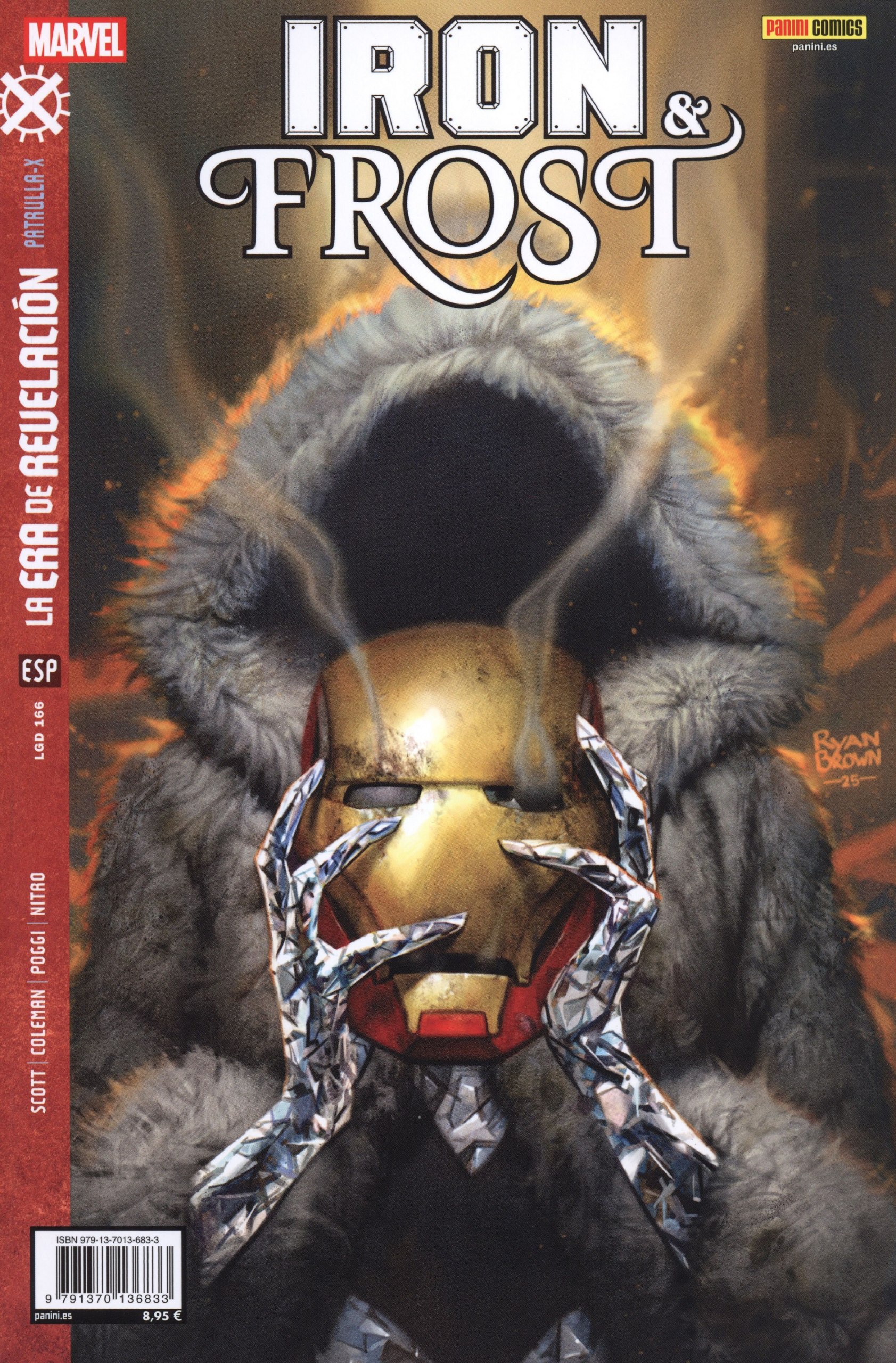Portada ampliada de Iron & Frost - La Era de Revelacion (Panini) (Tildoras, CRG)