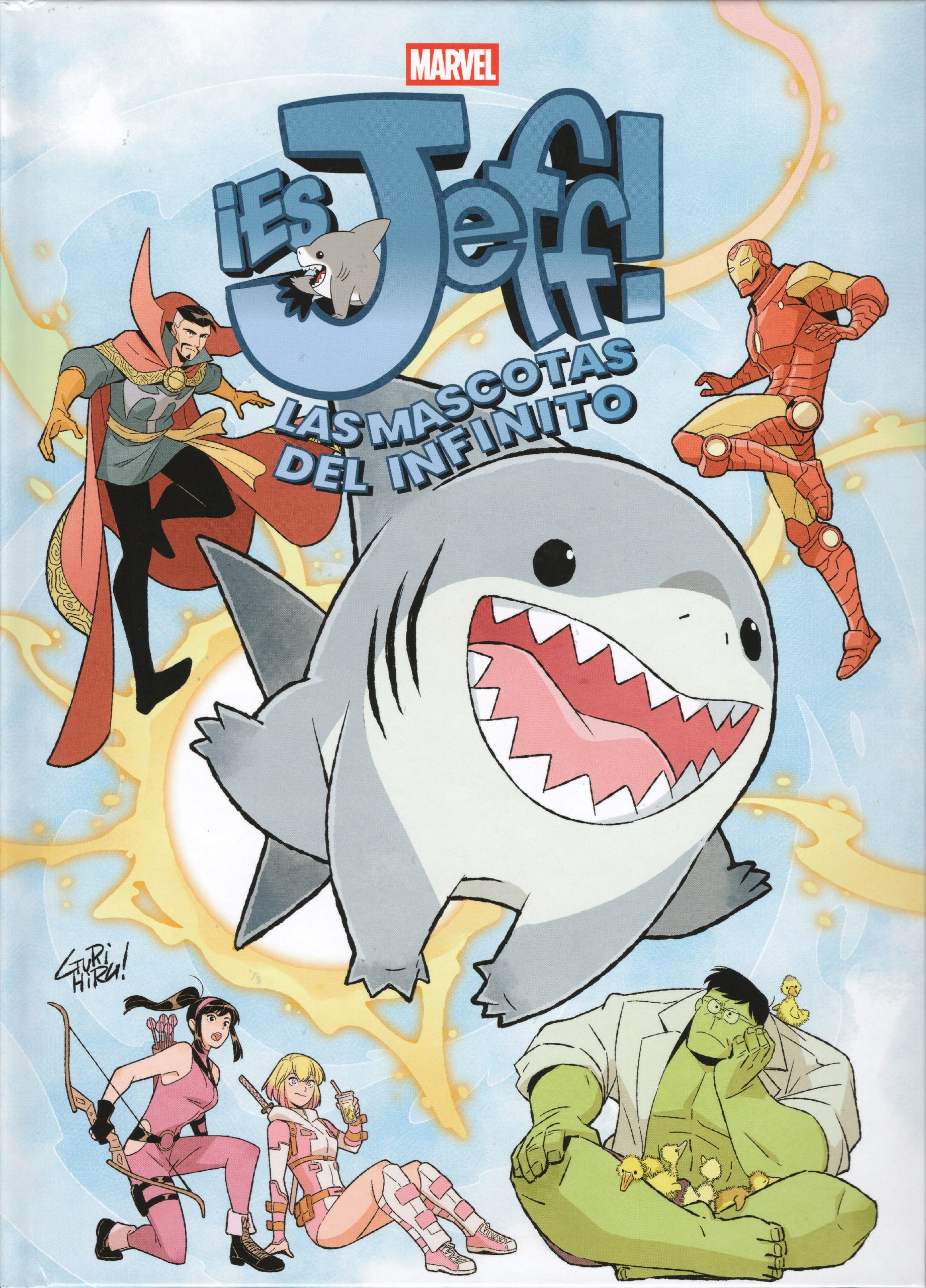 Portada ampliada de ¡Es Jeff! - Las Mascotas del Infinito - Punkarra(CRG)