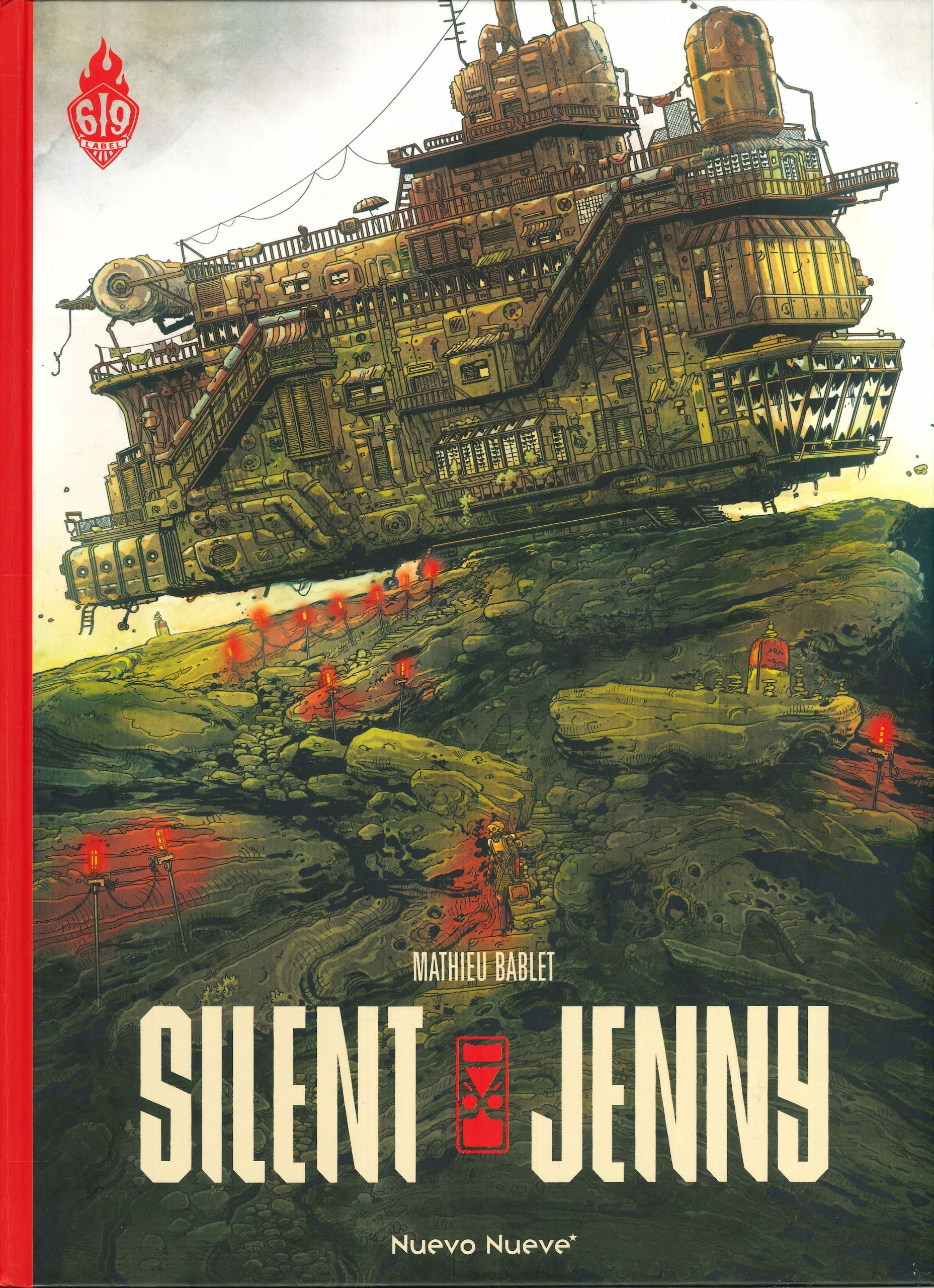 Portada ampliada de Silent Jenny En un futuro lejano el cambio climático no se ha detenido y la desaparición de los insectos ha provocado la no polinización, dejando estériles grandes extensiones de tierra. Se ha puesto en marcha una dinámica de supervivencia, se han formado islas móviles conocidas como "mónadas" y la gente intenta ayudarse mutuamente, cada uno siguiendo sus propios hábitos y costumbres que vamos descubriendo a medida que nos adentramos en el libro. Jenny es una investigadora bastante solitaria que intenta encontrar el camino de vuelta al mundo anterior. Trata de hallar el ADN de las abejas para poder clonarlas y recrear insectos polinizadores. Pero se da cuenta de que eso no es posible. El mundo antiguo ya no existe y lo que hay que hacer es inventar uno nuevo. Escaneado por Xavib
