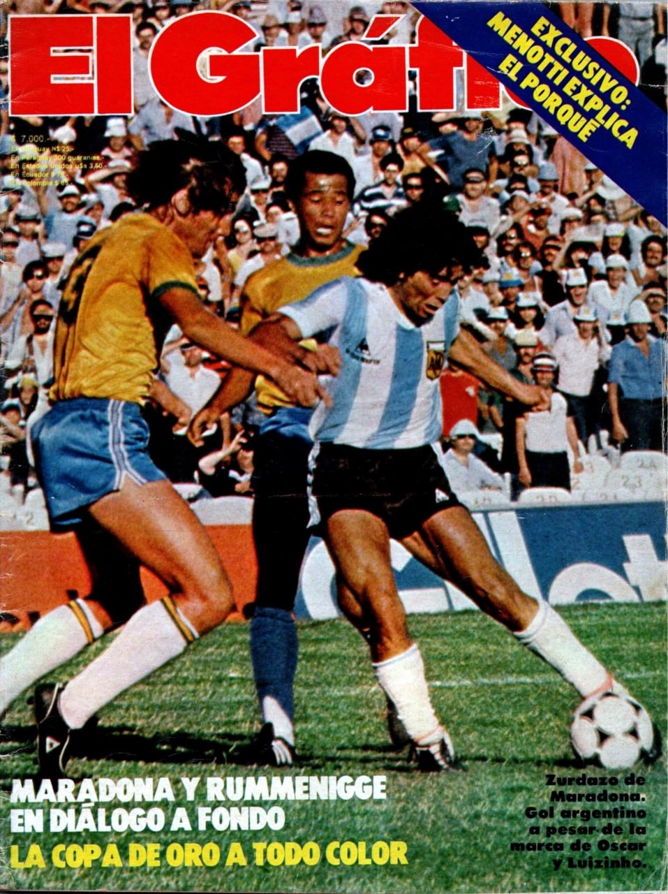 Portada ampliada de Revista el Grafico