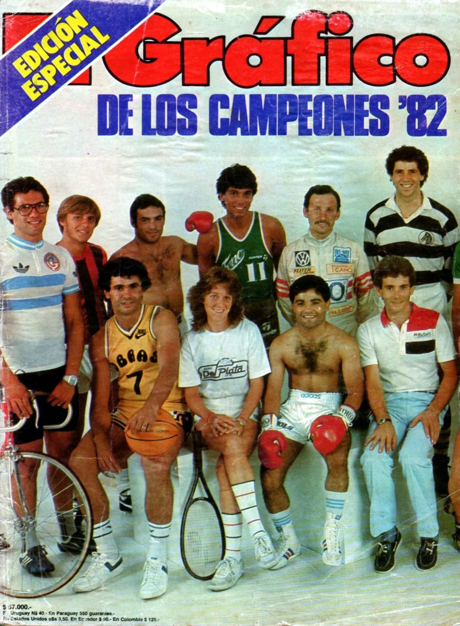 Portada ampliada de El Grafico