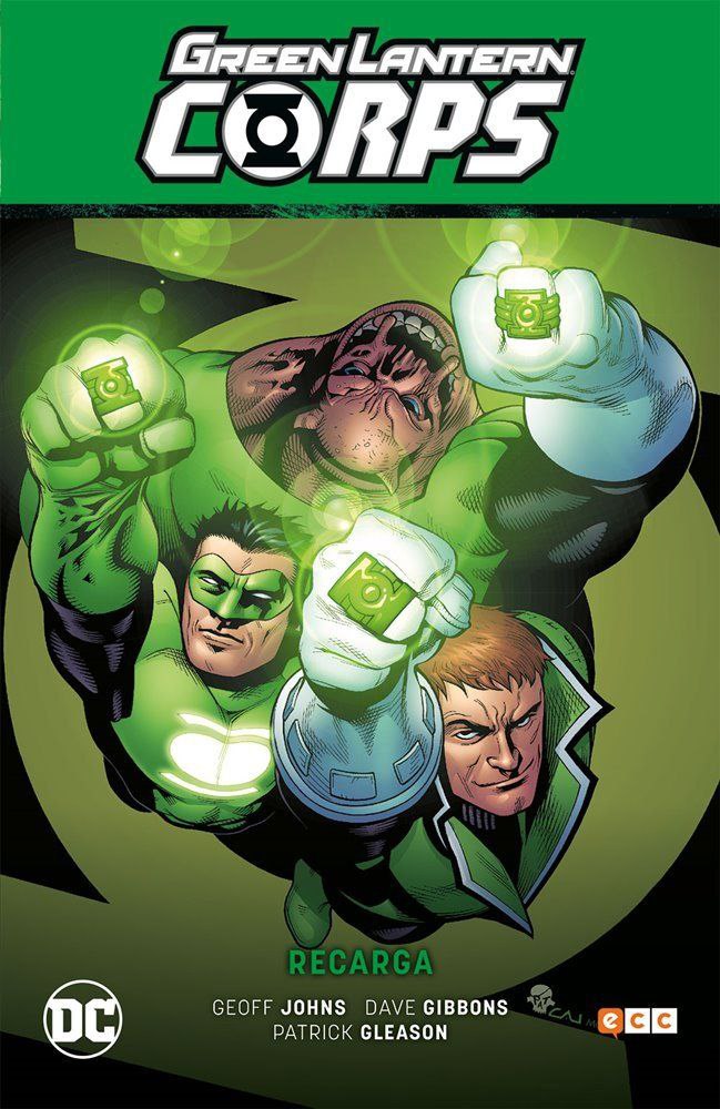 Portada ampliada de Green Lantern Corps