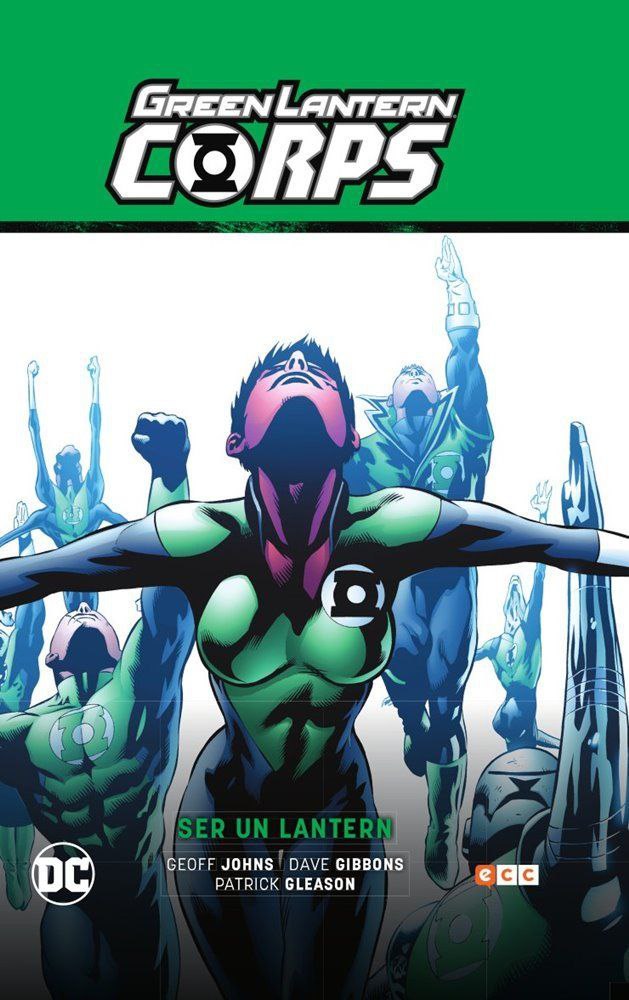 Portada ampliada de Green Lantern Corps