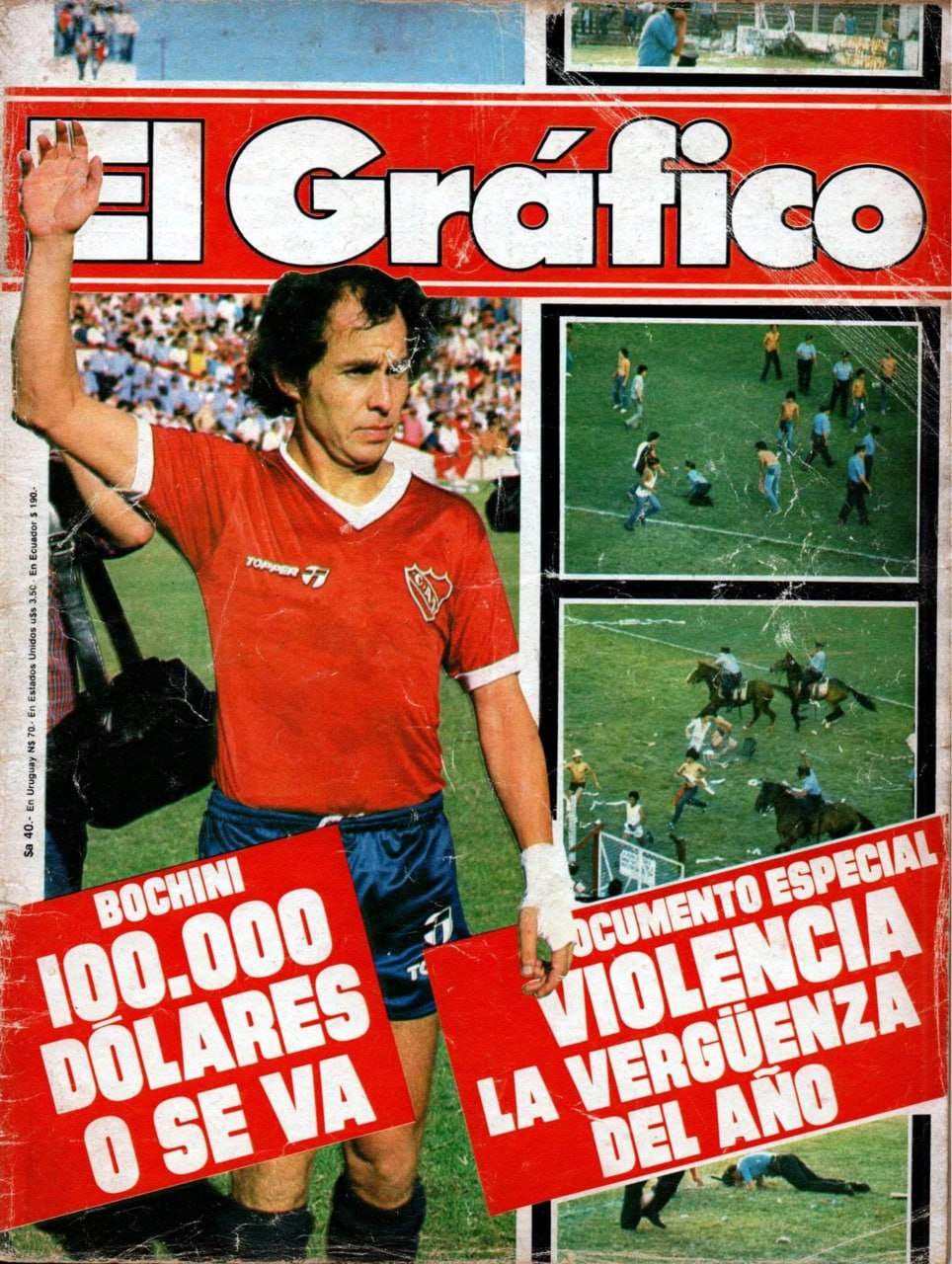 Portada ampliada de El Grafico