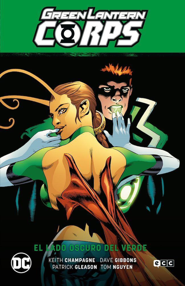 Portada ampliada de Green Lantern Corps