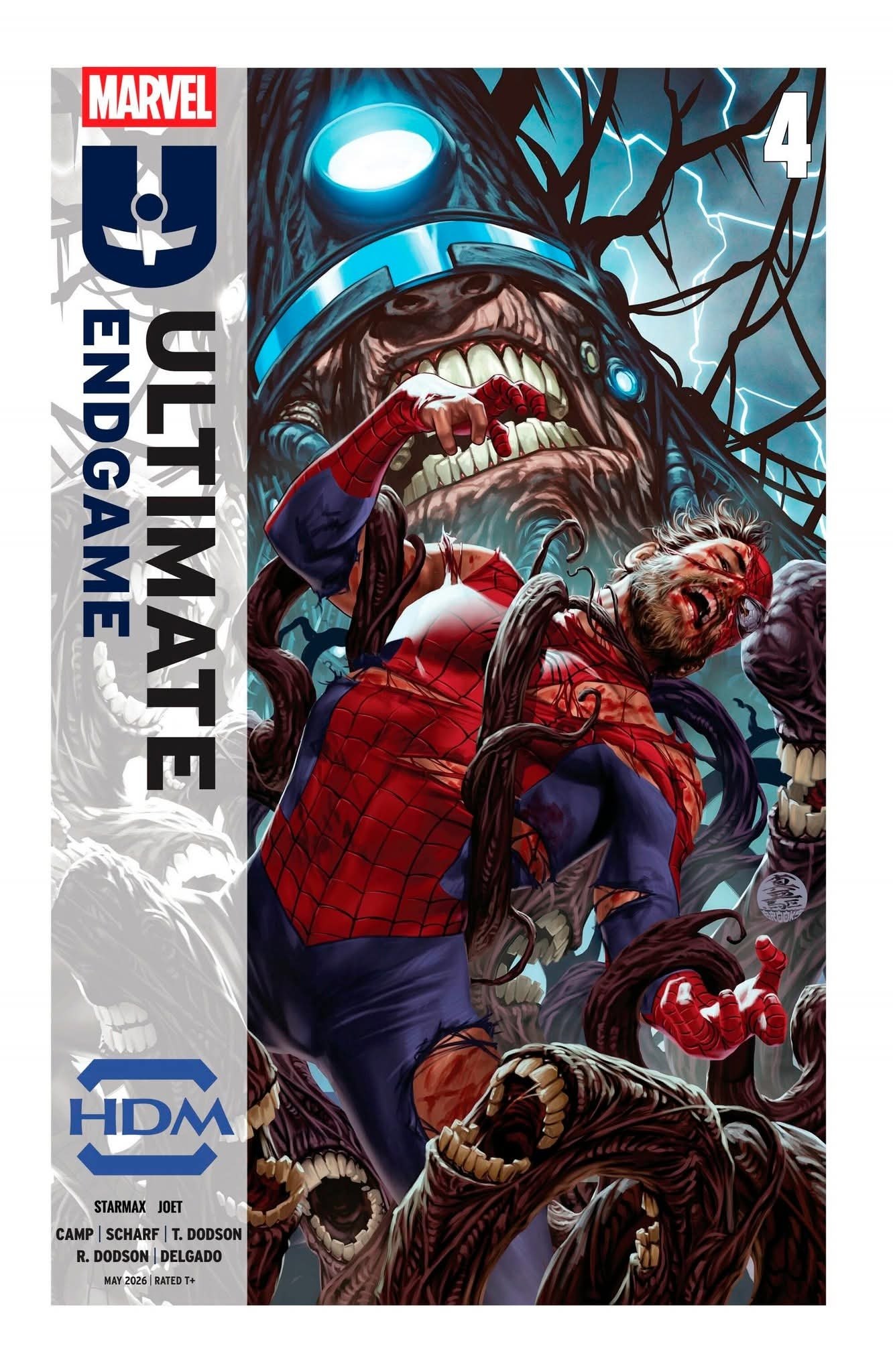 Portada ampliada de 128 - The Ultimate Endgame #4