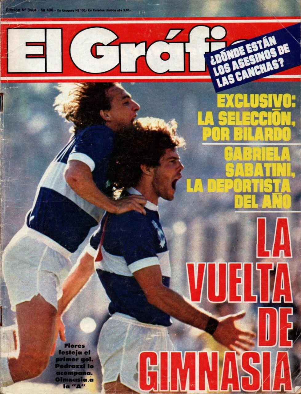 Portada ampliada de El Grafico
