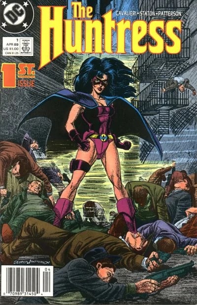 Portada ampliada de The Huntress