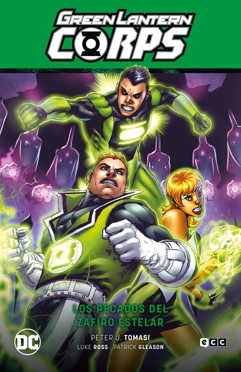 Portada ampliada de GREEN LANTERN CORPS