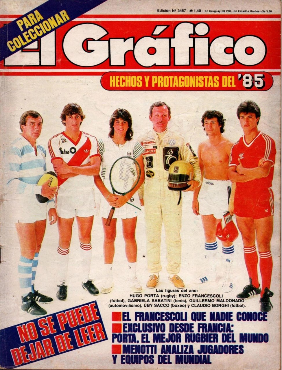 Portada ampliada de El Grafico