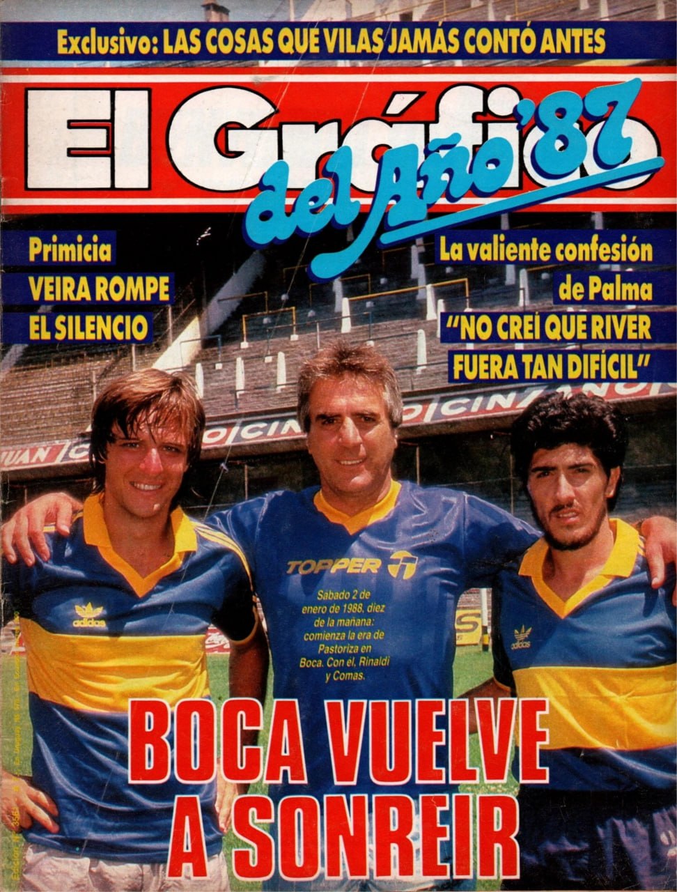 Portada ampliada de El Grafico