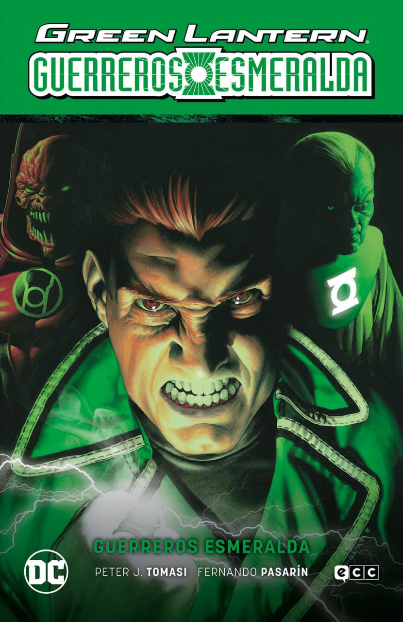 Portada ampliada de GREEN LANTERN GUERREROS ESMERALDA