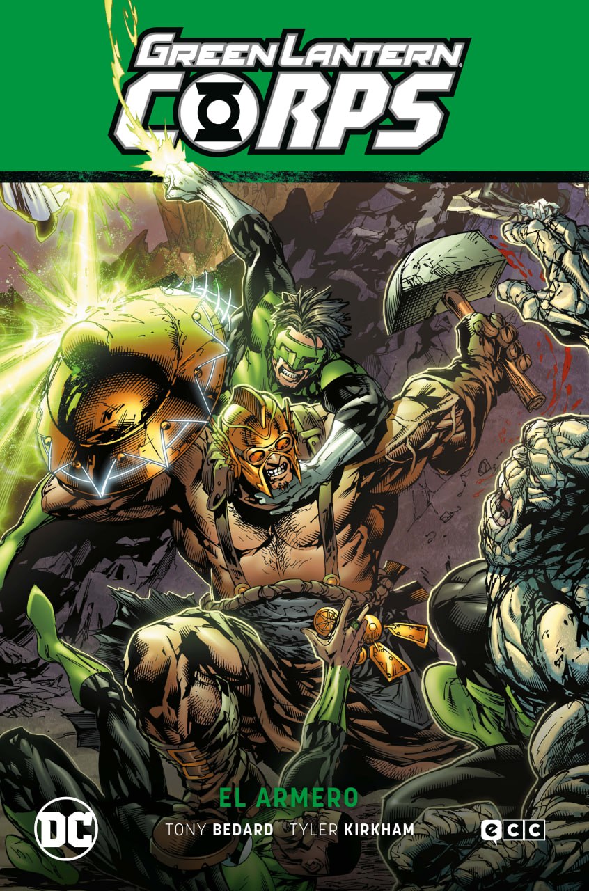 Portada ampliada de GREEN LANTERN CORPS