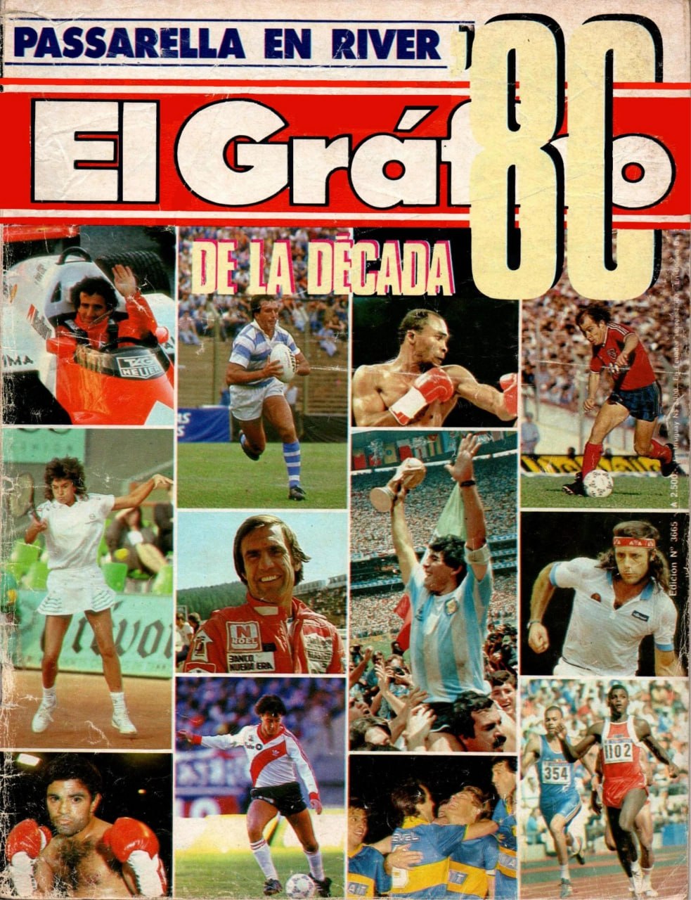 Portada ampliada de El Grafico