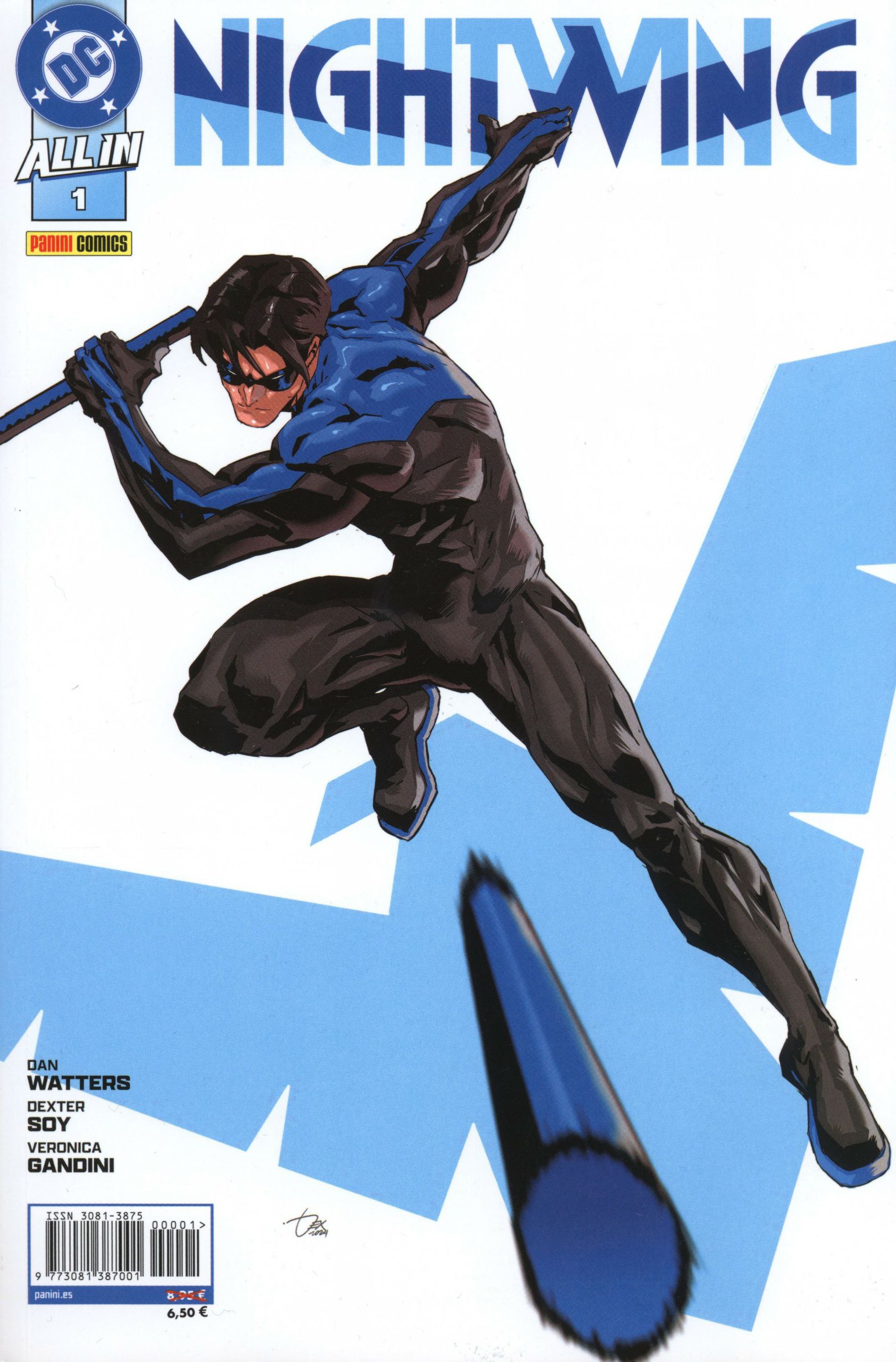 Portada ampliada de NIGHTWING