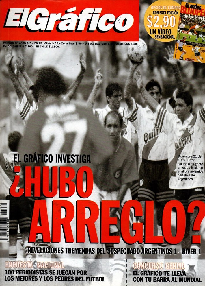 Portada ampliada de El Grafico