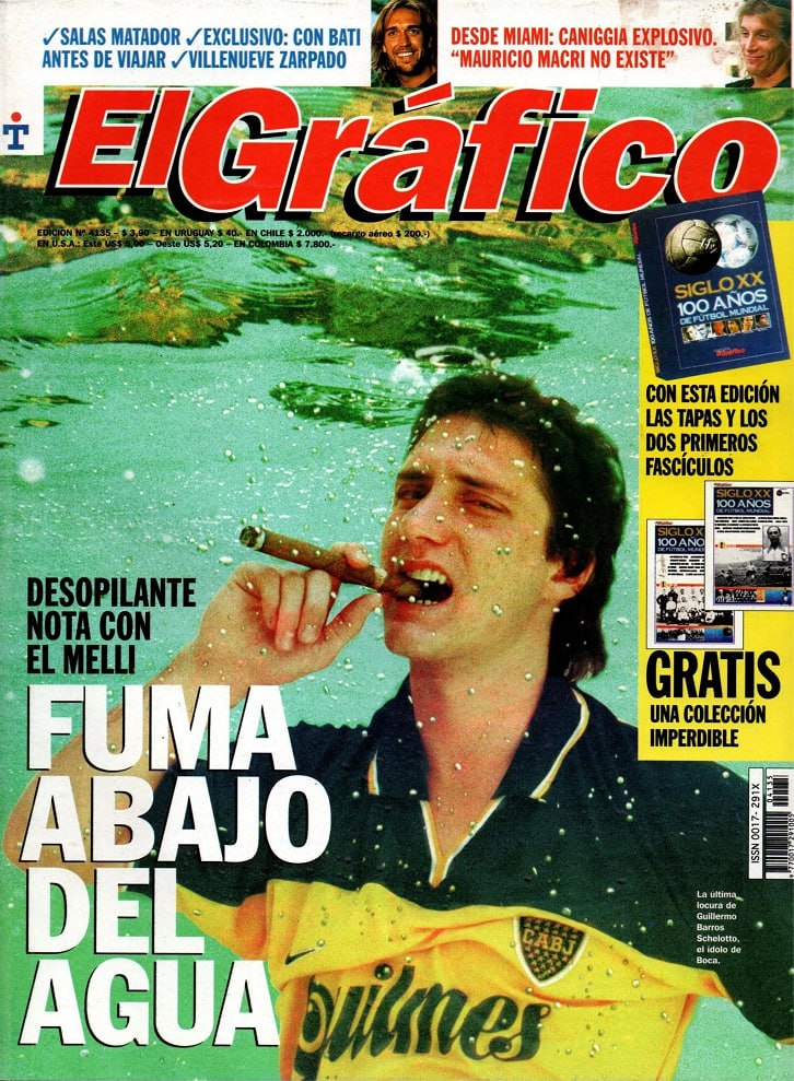 Portada ampliada de El Grafico