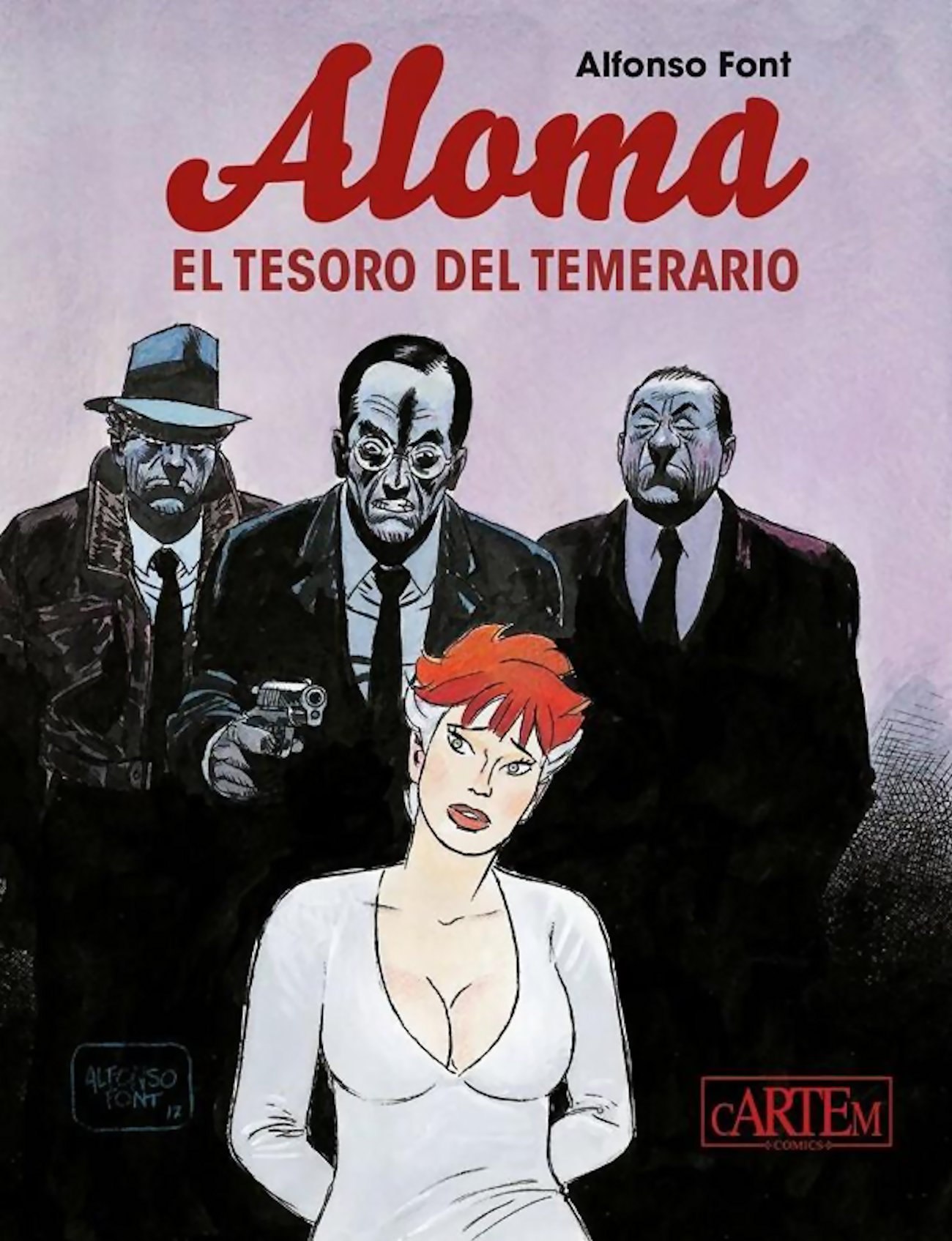 Portada ampliada de Aloma EL TESORO DEL TEMERARIO