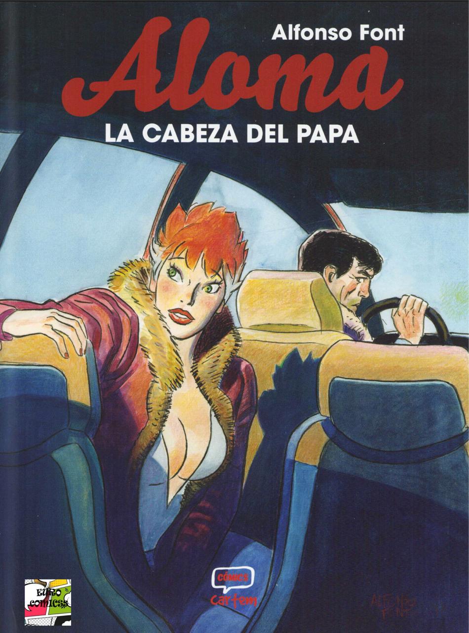 Portada ampliada de Aloma LA CABEZA DEL PAPA