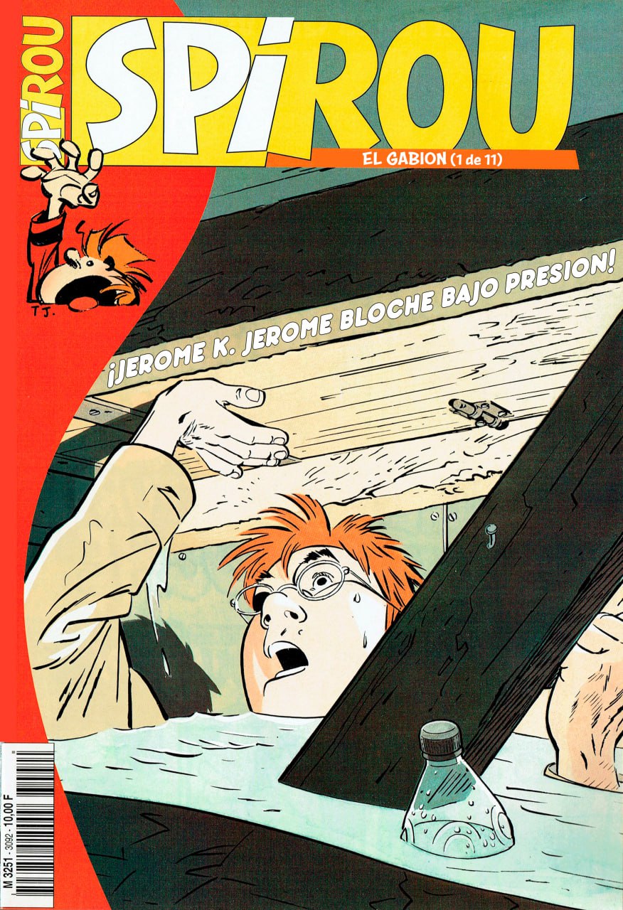 Portada ampliada de SPIROU