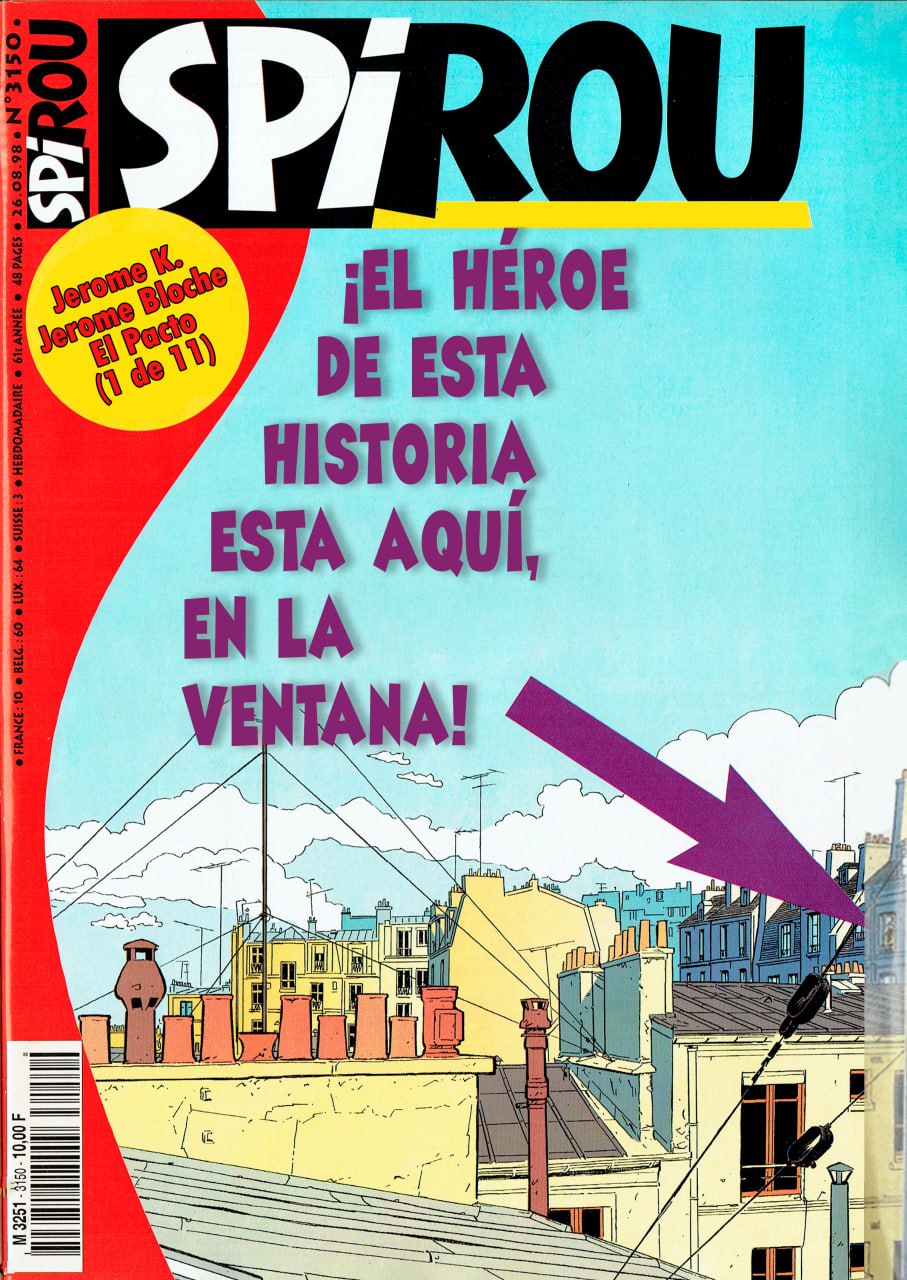 Portada ampliada de Spirou