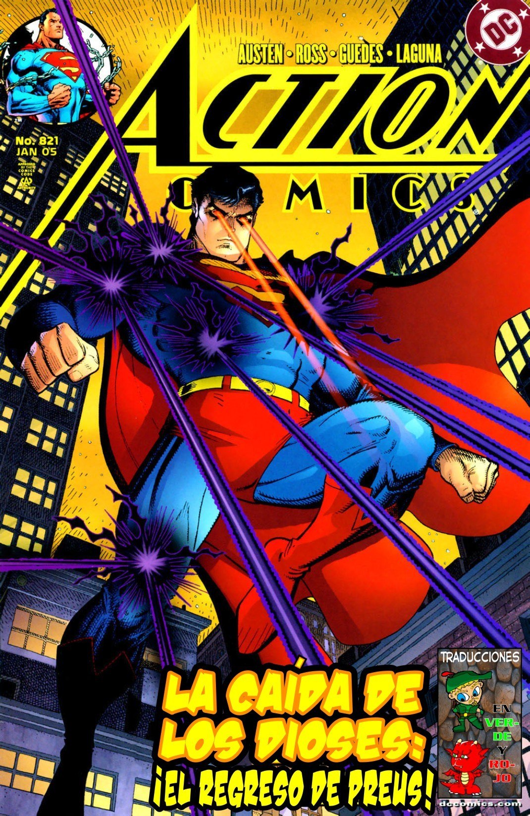Portada ampliada de ACTION