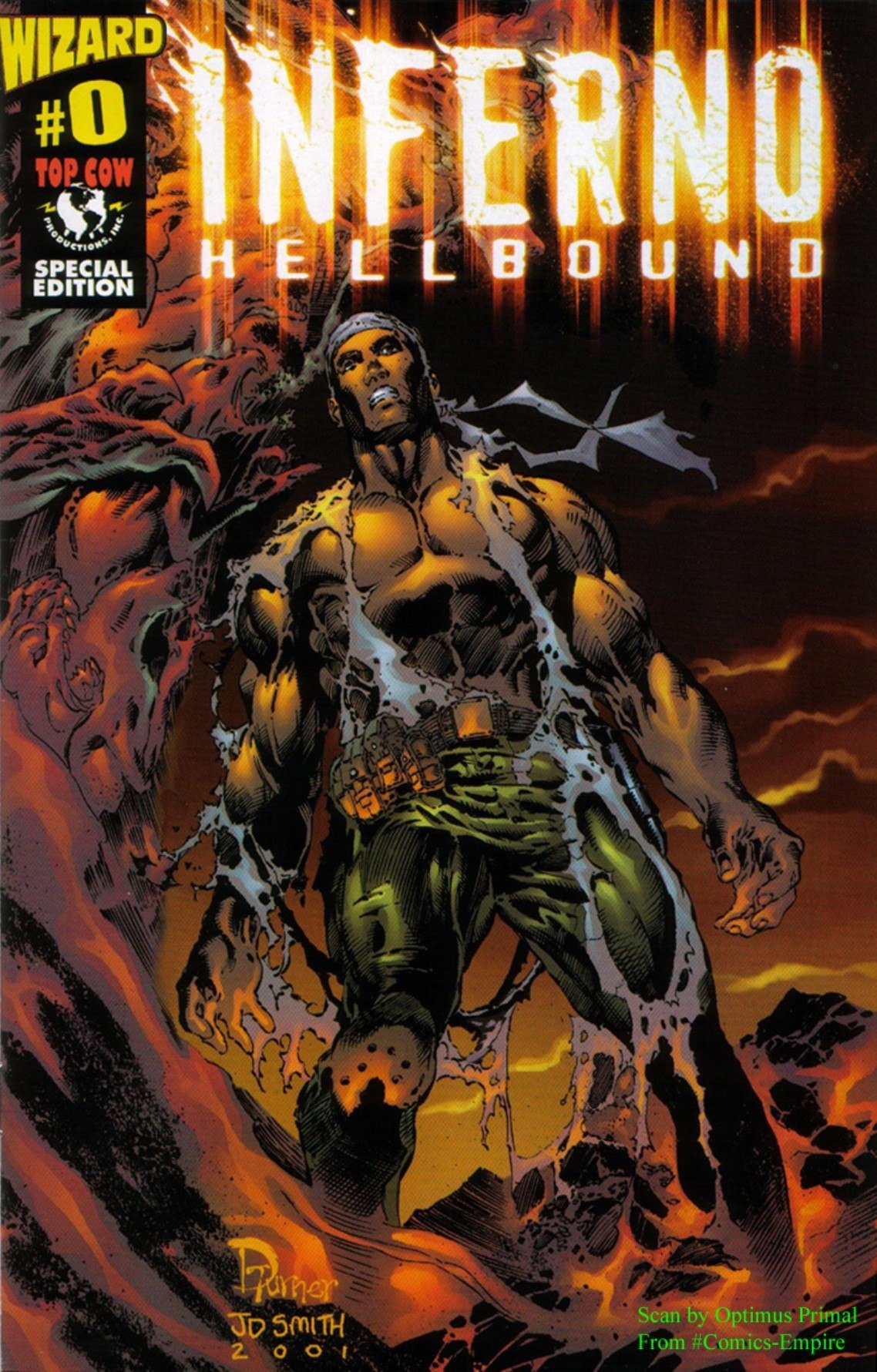 Portada ampliada de INFERNO HELLBOUND