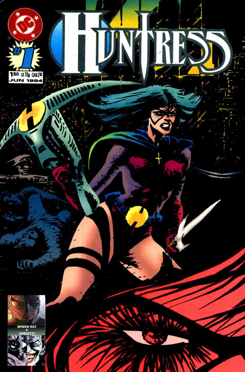 Portada ampliada de Huntress