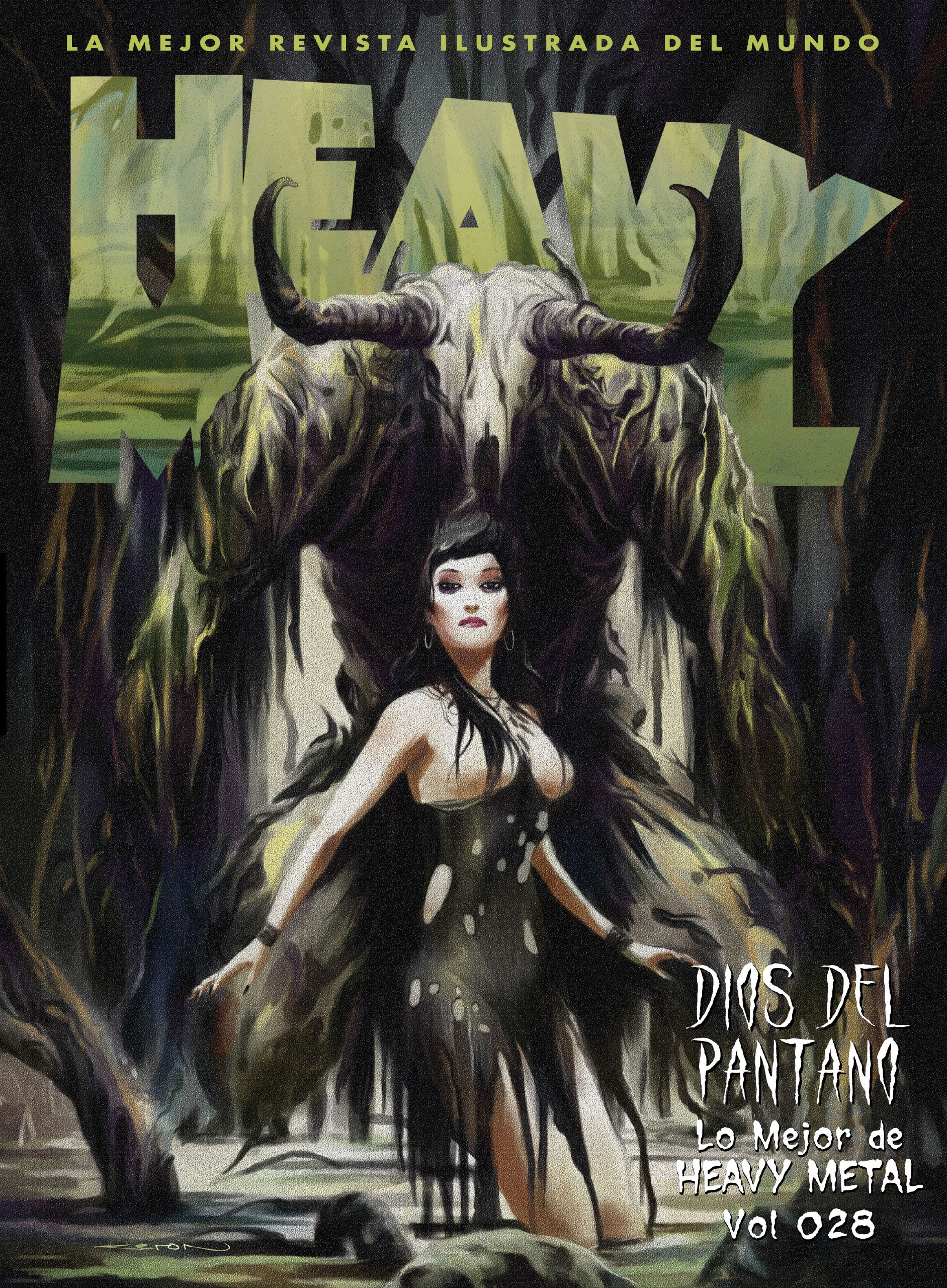 Portada ampliada de HEAVY METAL