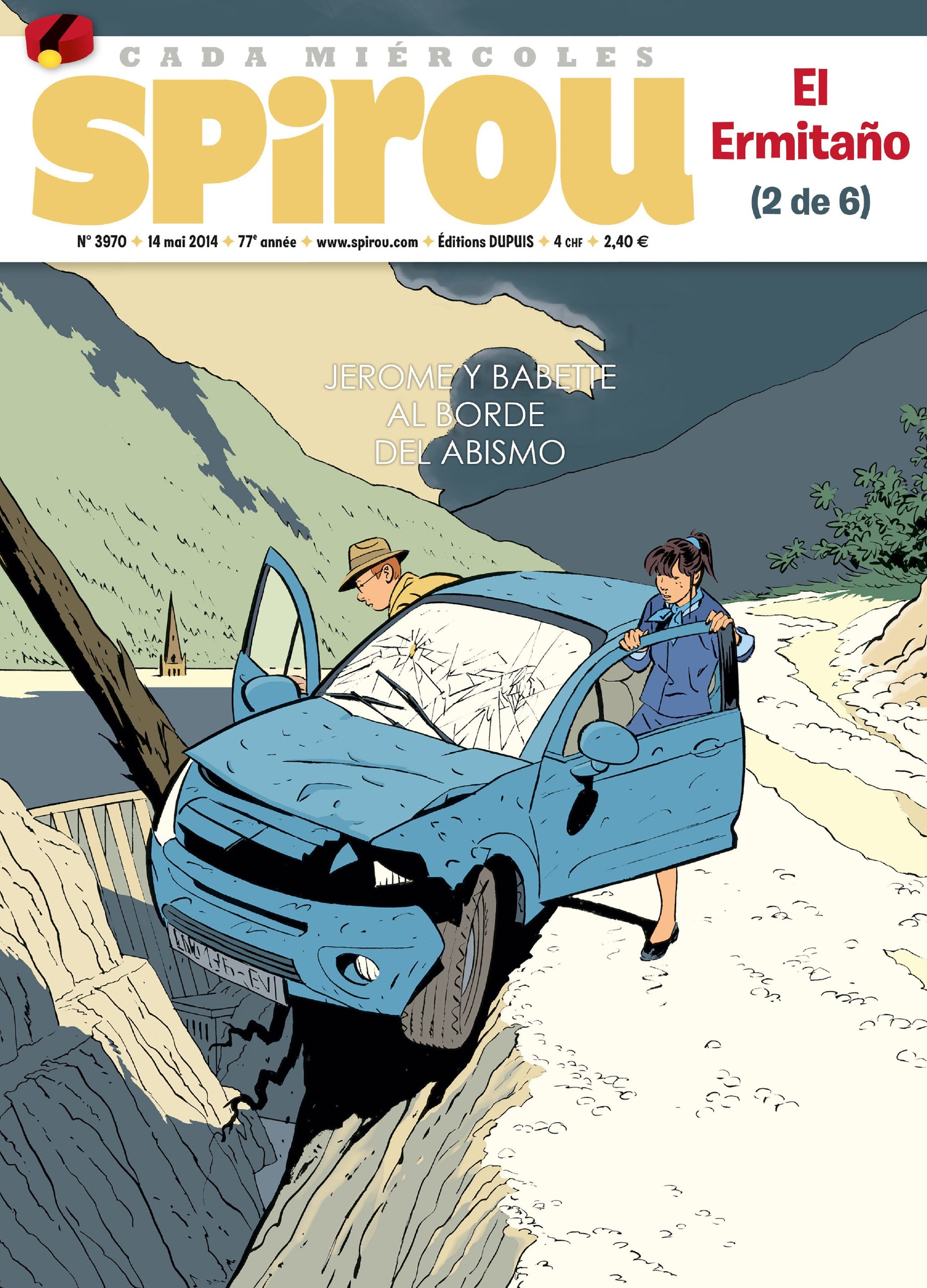 Portada ampliada de Spirou