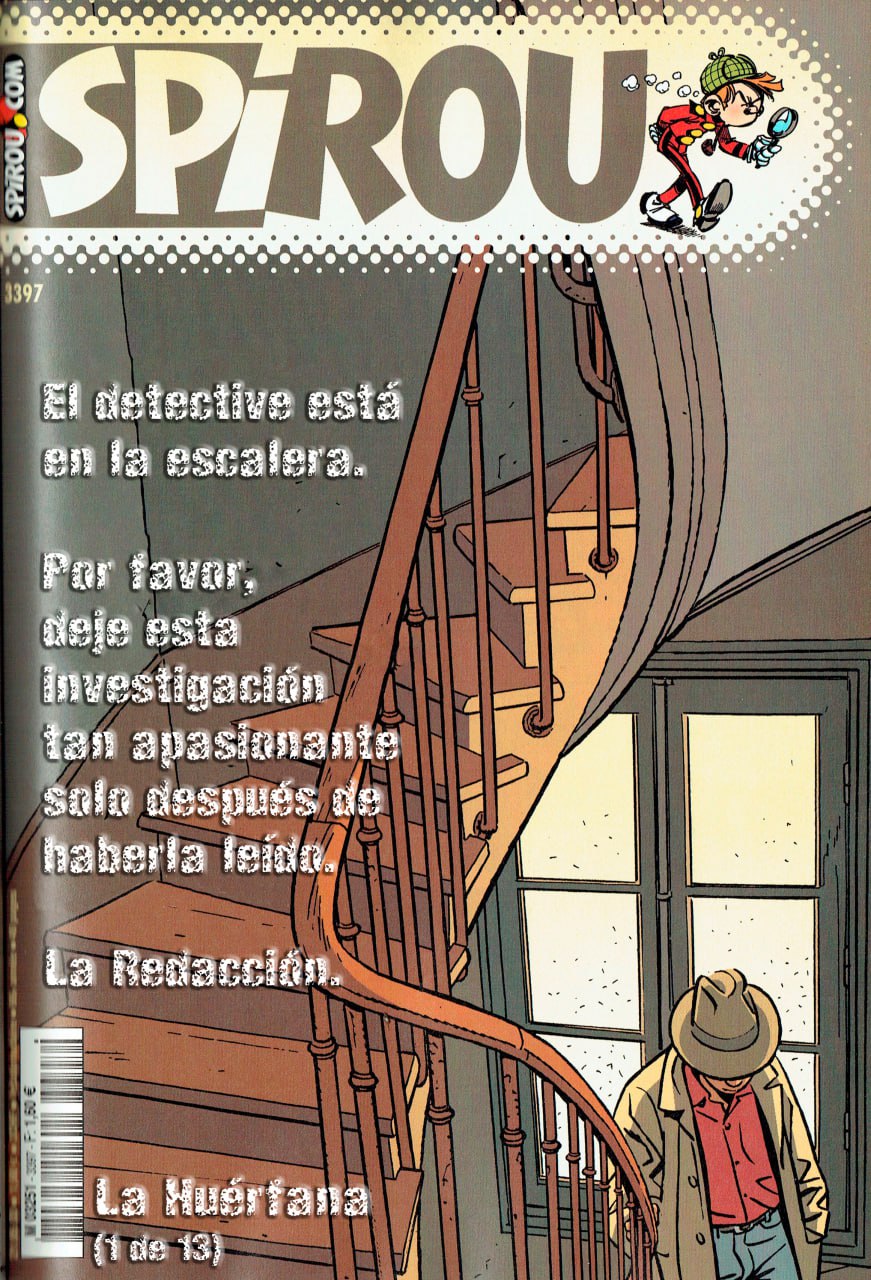 Portada ampliada de SPIROU
