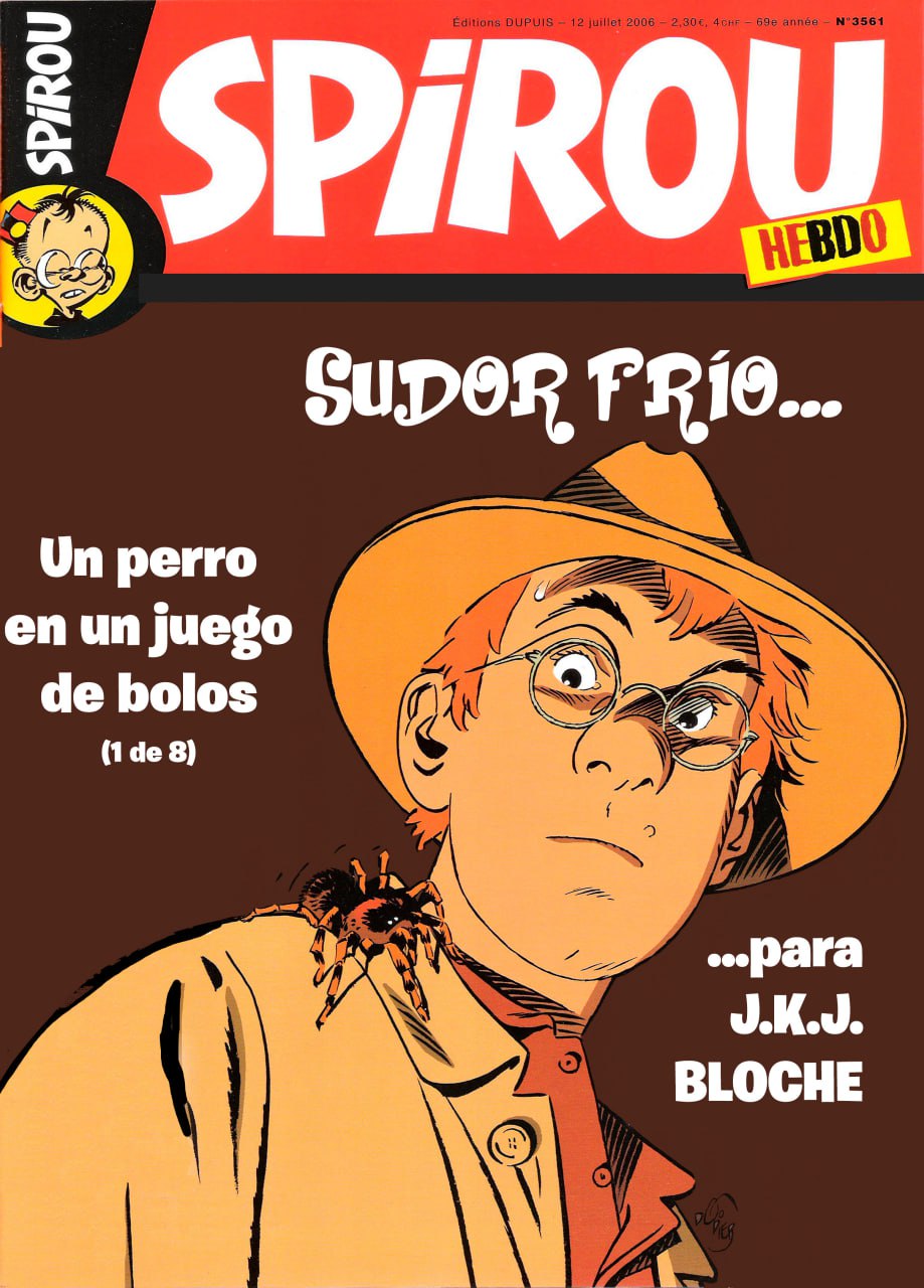 Portada ampliada de SPIROU