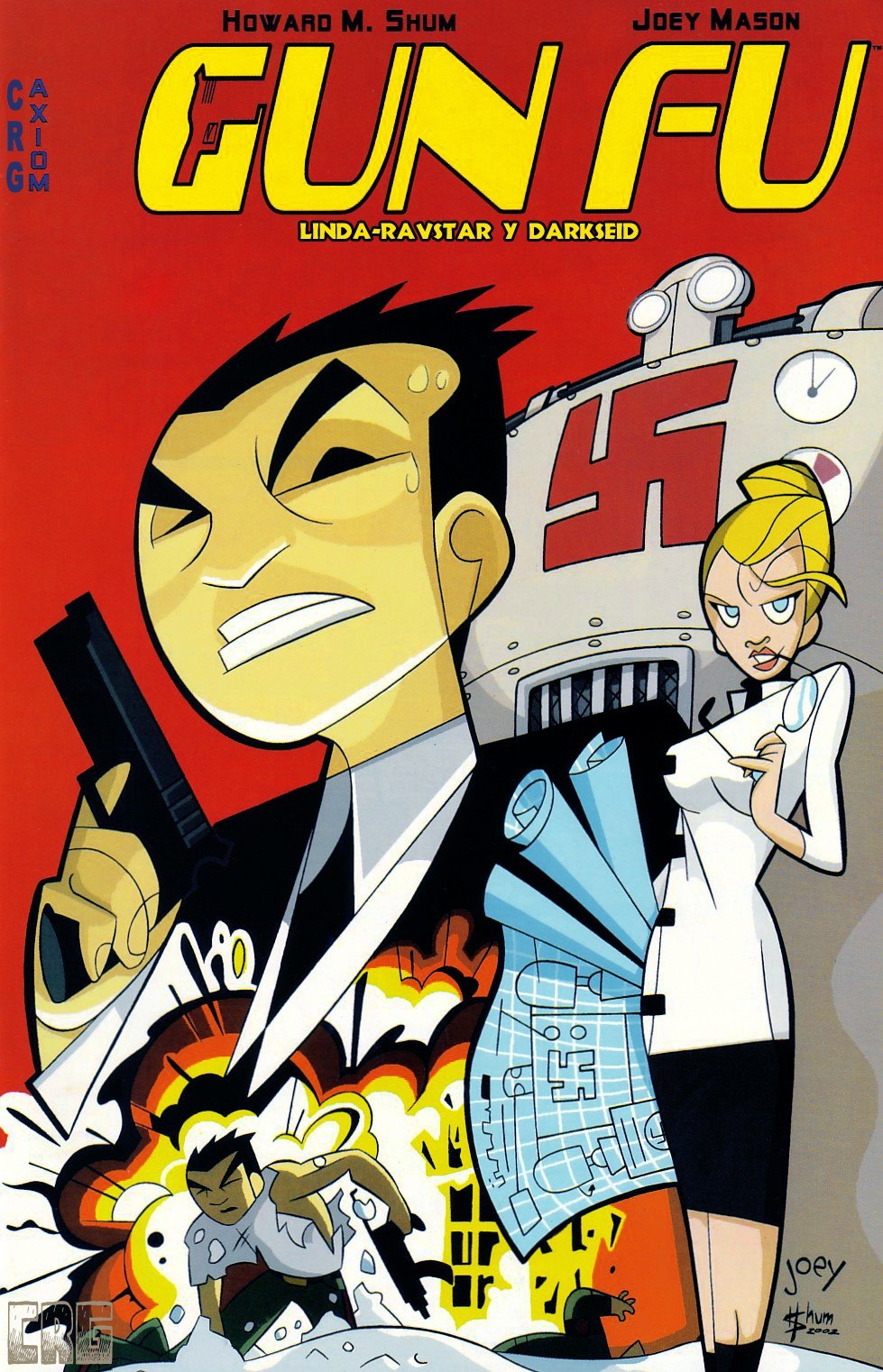 Portada ampliada de GUN FU