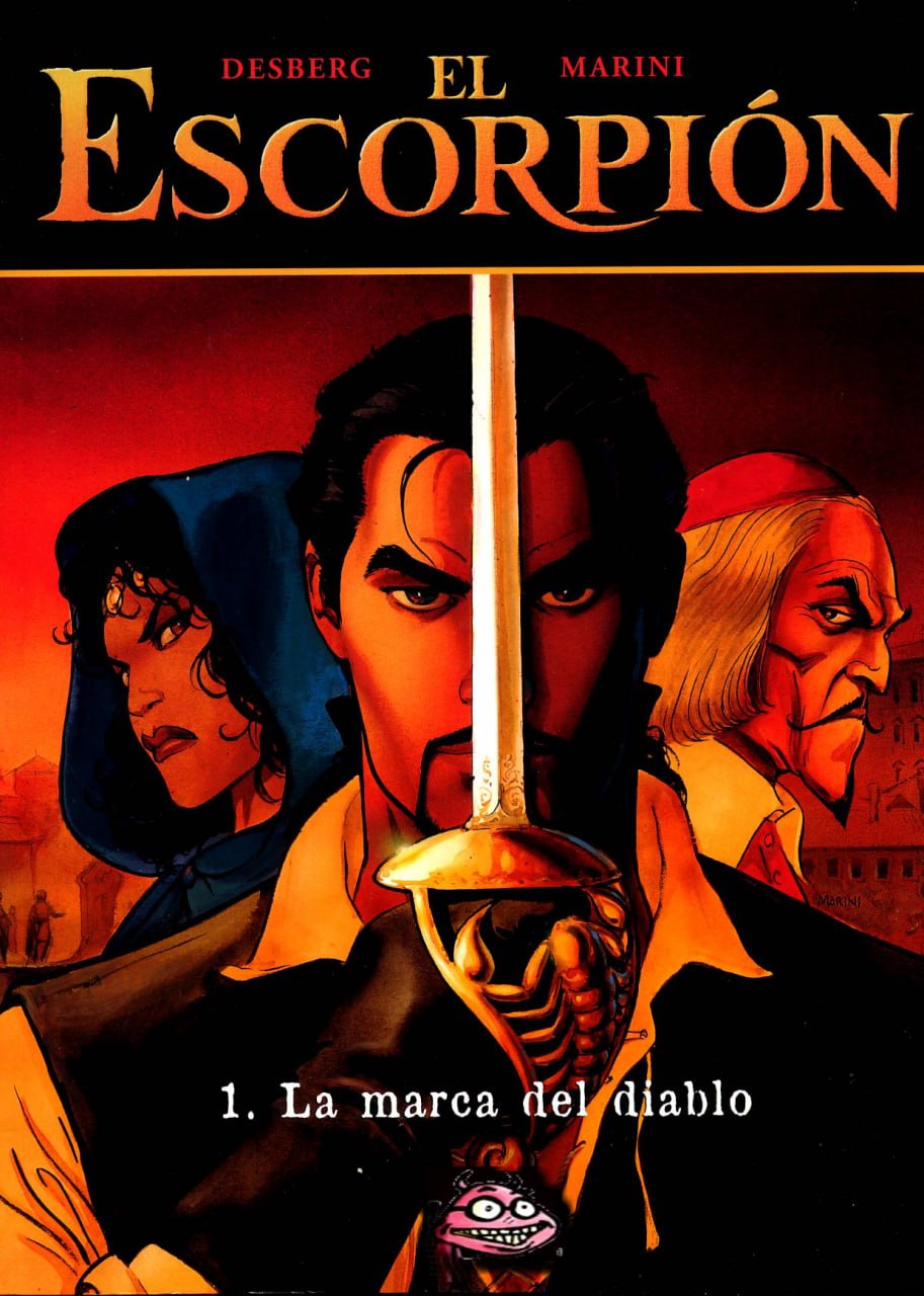 Portada ampliada de El Escorpión
