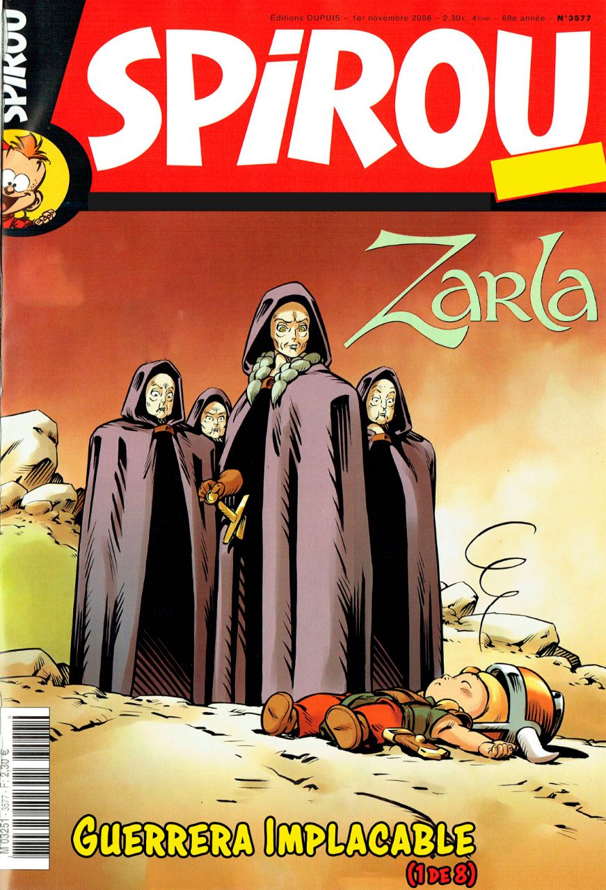 Portada ampliada de Spirou
