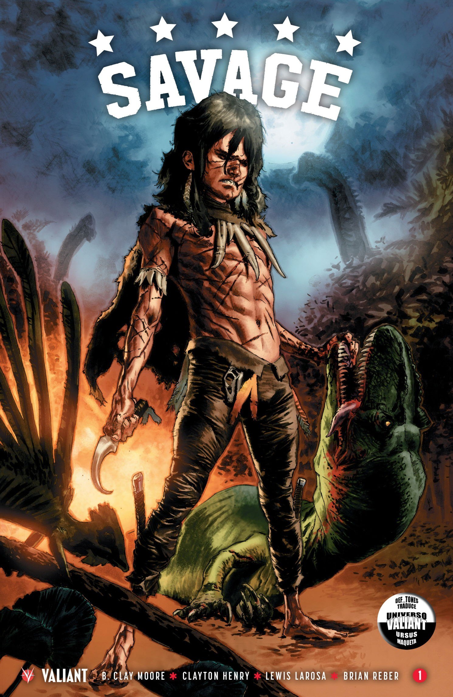 Portada ampliada de SAVAGE
