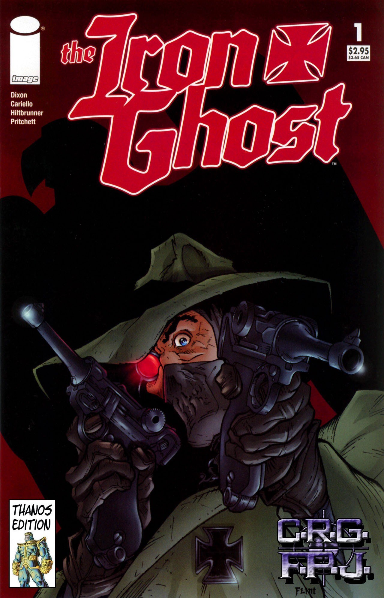 Portada ampliada de the Iron Ghost