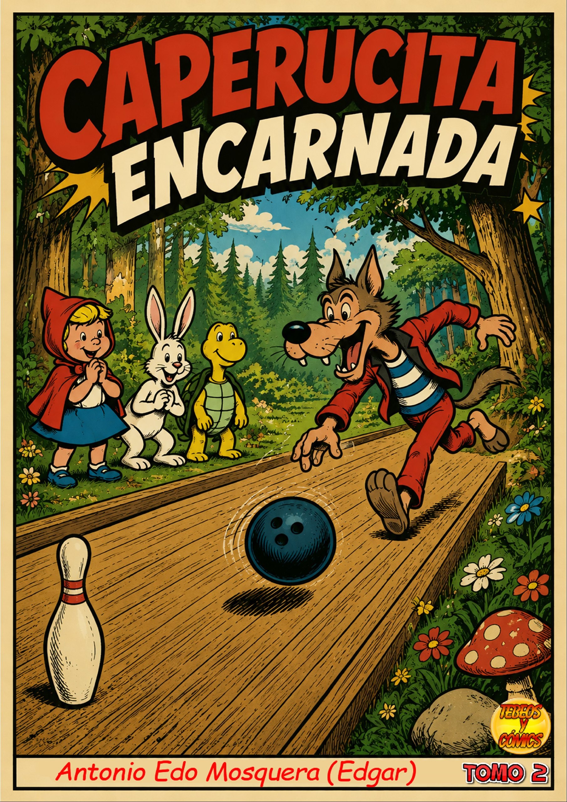Portada ampliada de Caperucita Encarnada