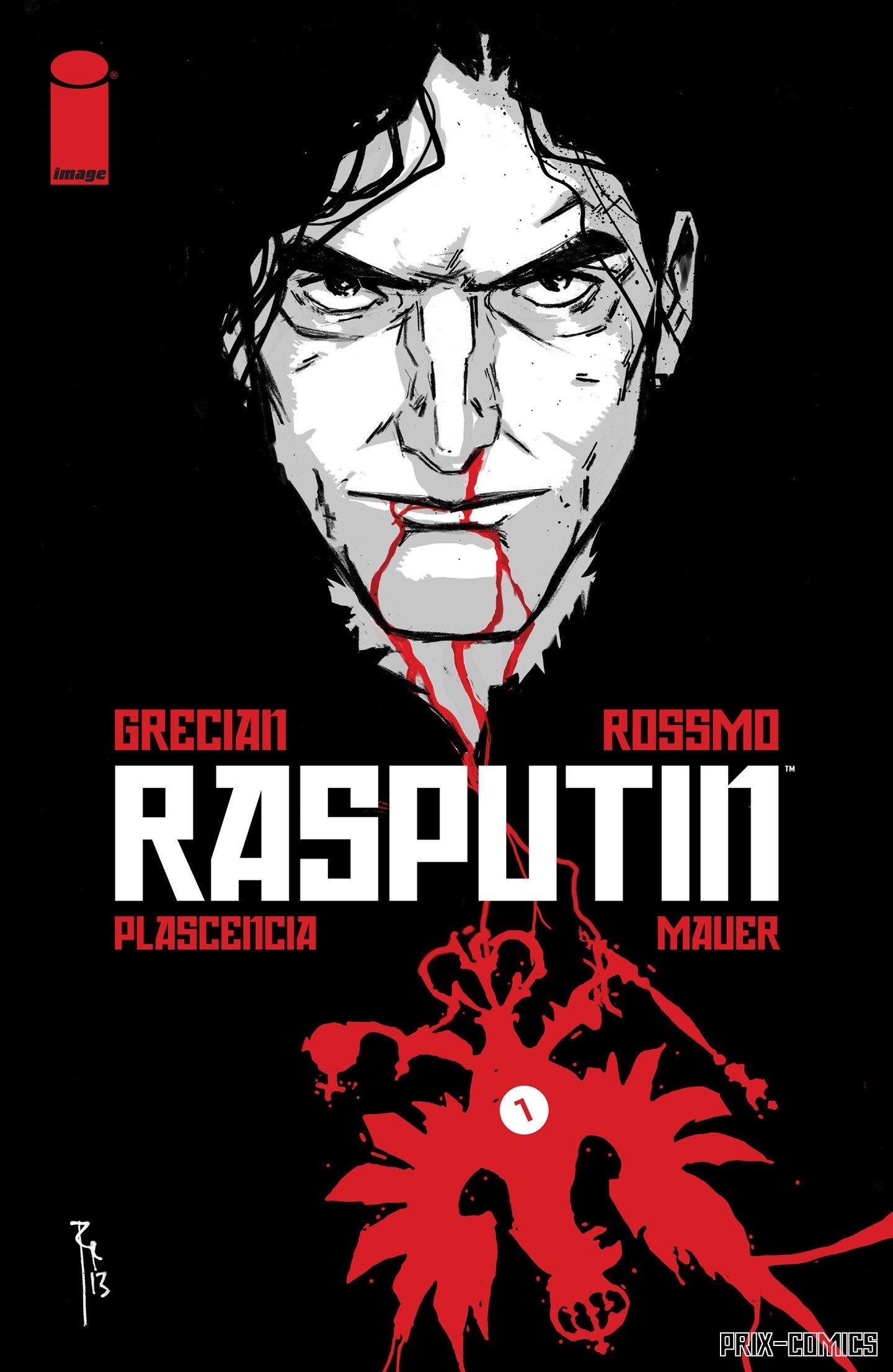 Portada ampliada de RASPUTIN