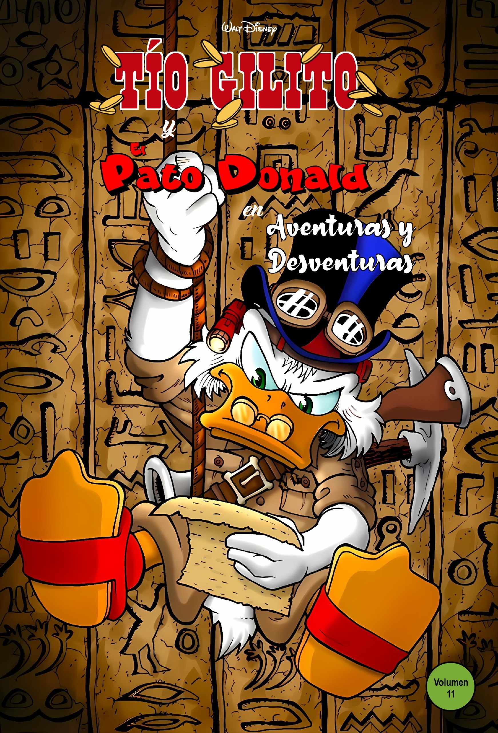 Portada ampliada de Tío Gilito, Pata de Onate